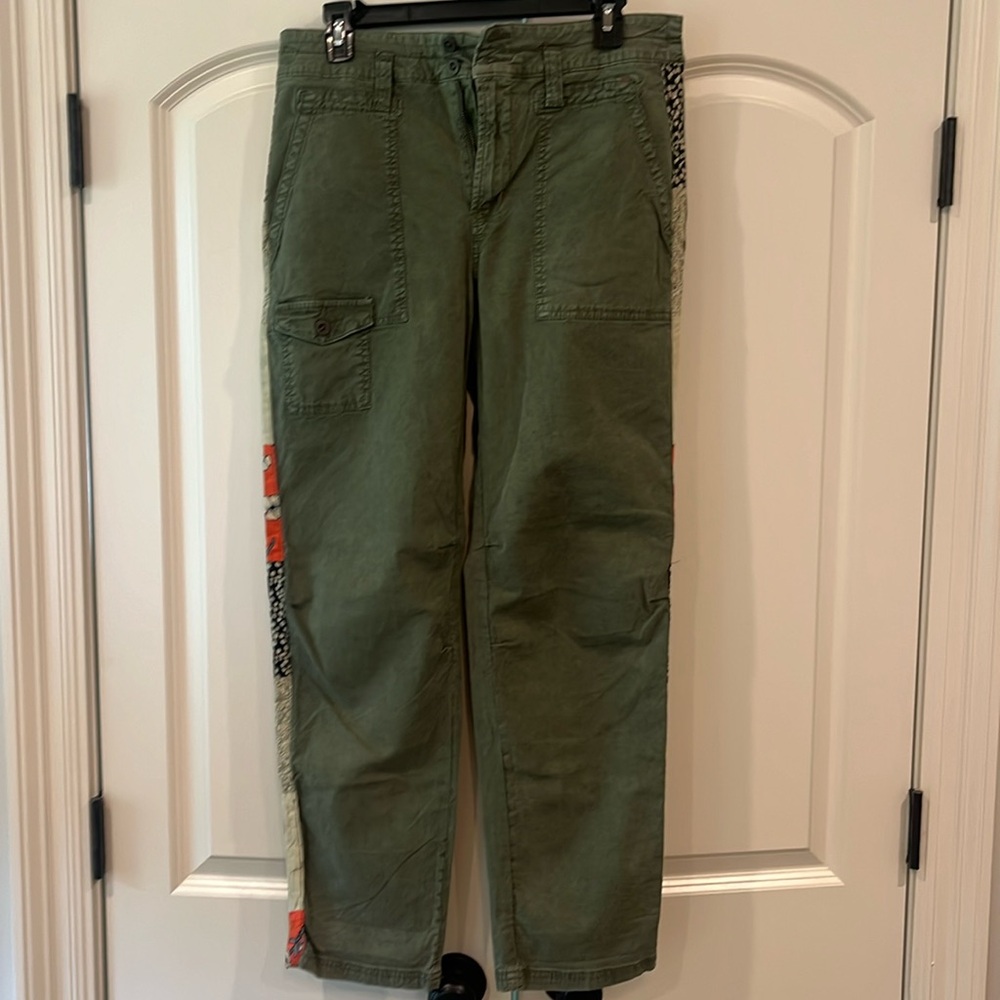 Anthro Wanderer Side Striped Cargo Pants